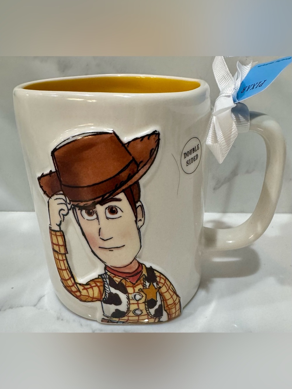 Rae Dunn Disney Pixar Toy Story Coffee Mug w/ Woody “You’re My Favorite Deputy”